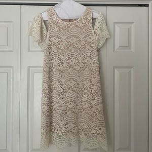 Ivory Lace Dress